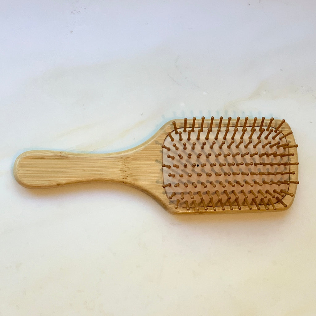 Bamboo Paddle Hair Brush