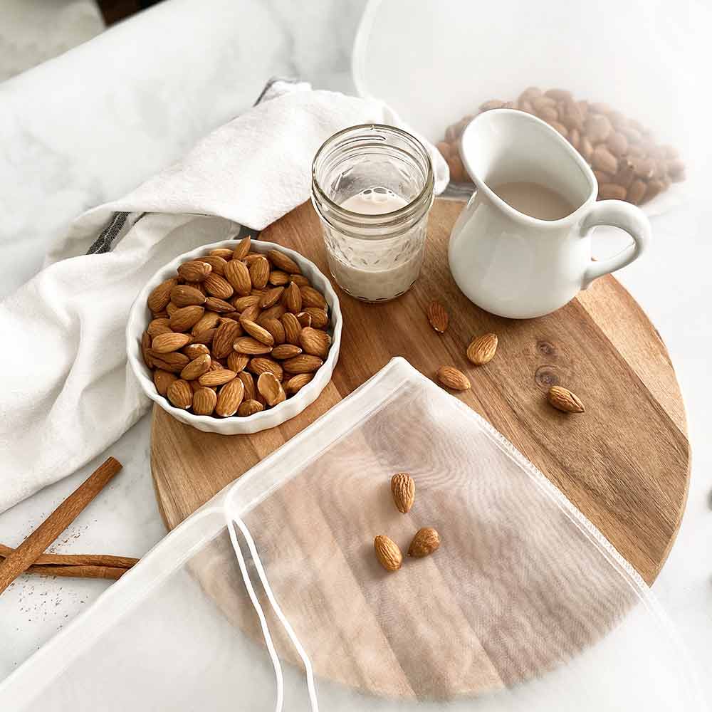 almond milk bag