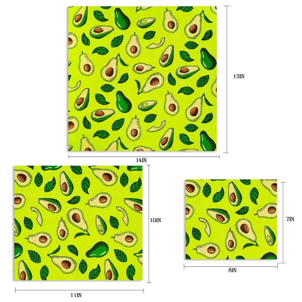Beeswax Wraps - Avocado