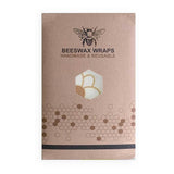 Reusable Beeswax wraps - flower design
