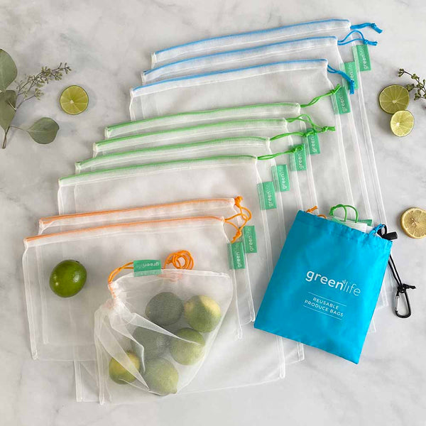 Greenlife Reusable Food Storage Bags - Essentials Set of 8 – Sister  Collective