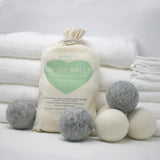 Natural Wool Dryer Balls - Mixed