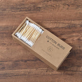 Biodegradable eco-friendly cotton swabs