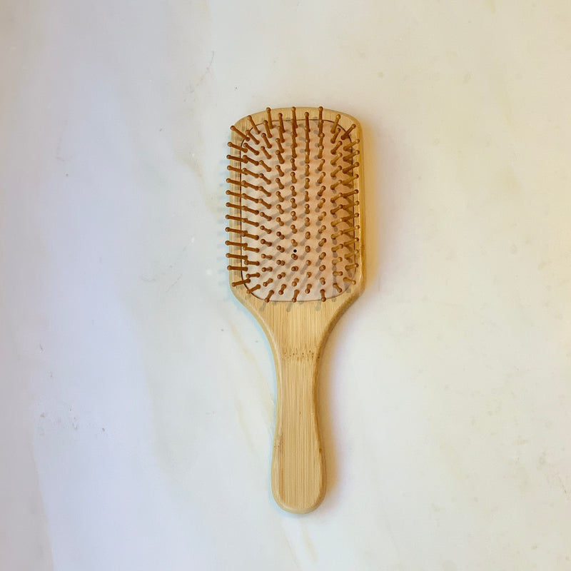 Bamboo Paddle Hair Brush