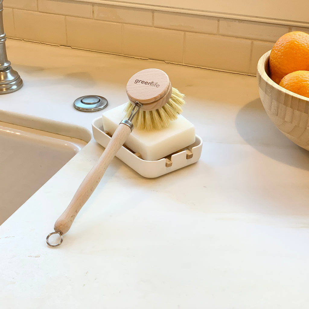 Beechwood Bathtub Cleaning Brush - PUBLIC