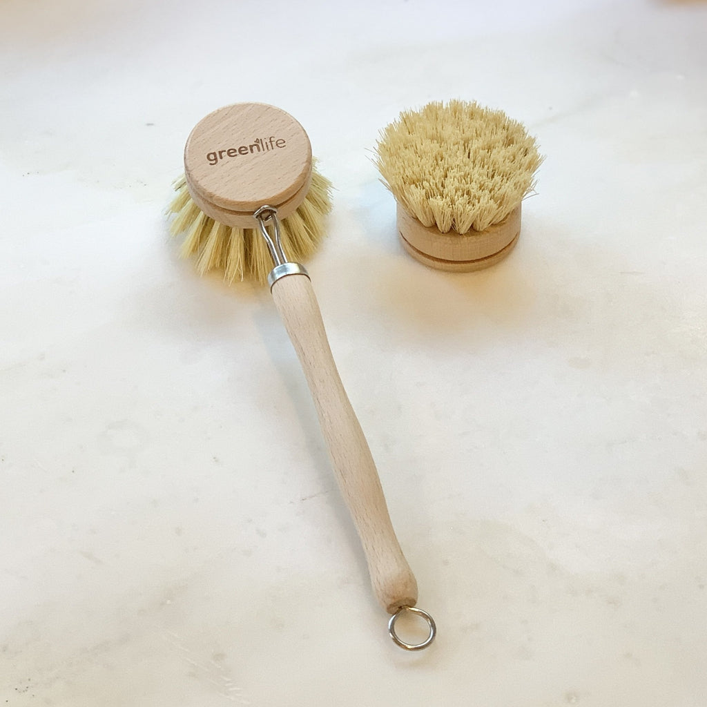 Beachwood Long Handle Dish Brush