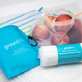 Deluxe Bundle of Reusable Food Storage Bags (Set of 12) | GreenLife | Sister Collective