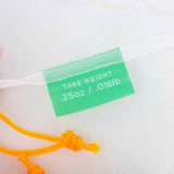 reusable produce bags with tare weight