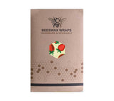 Beeswax Wraps - Strawberry