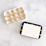 bamboo soap dish