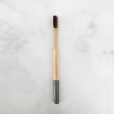 bamboo biodegradable toothbrush grey