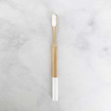 bamboo toothbrush white