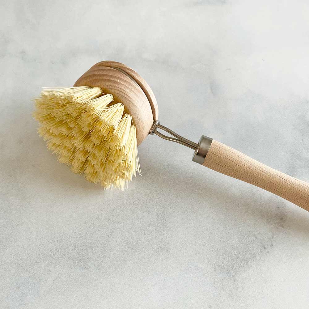 Pot Scrubber - Eco Friendly Scrub Brush, Bamboo, Plastic Free, Compostable