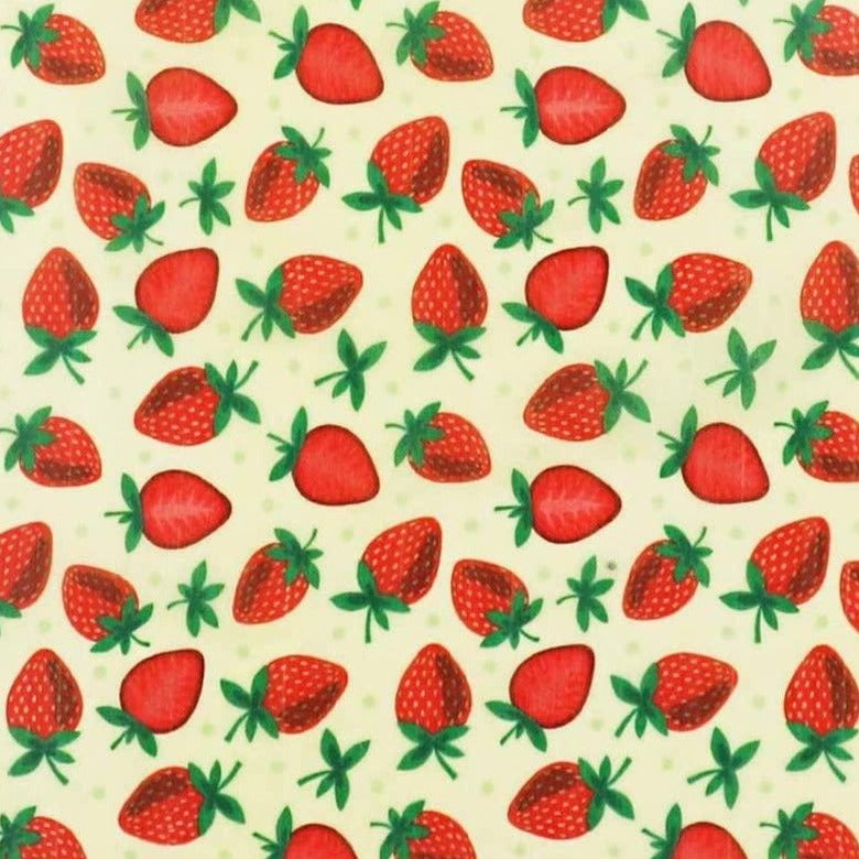 Beeswax Wraps - Strawberry