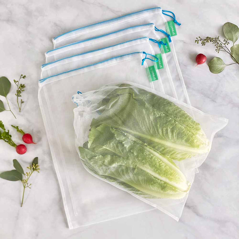 Gelamice Reusable Gallon Freezer Bags - 6 Pack 1 Gallon Storage