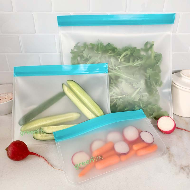 Starter Bundle - Reusable Food Storage Bags (Set of 3)