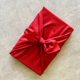 furoshiki-reusable-fabric-gift-wrap-red