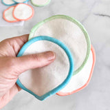 reusable makeup pads with laundry bag