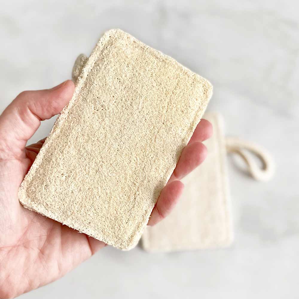 Eco Sponge All Natural Dish Washing Or Body Sponge, Double Loofah