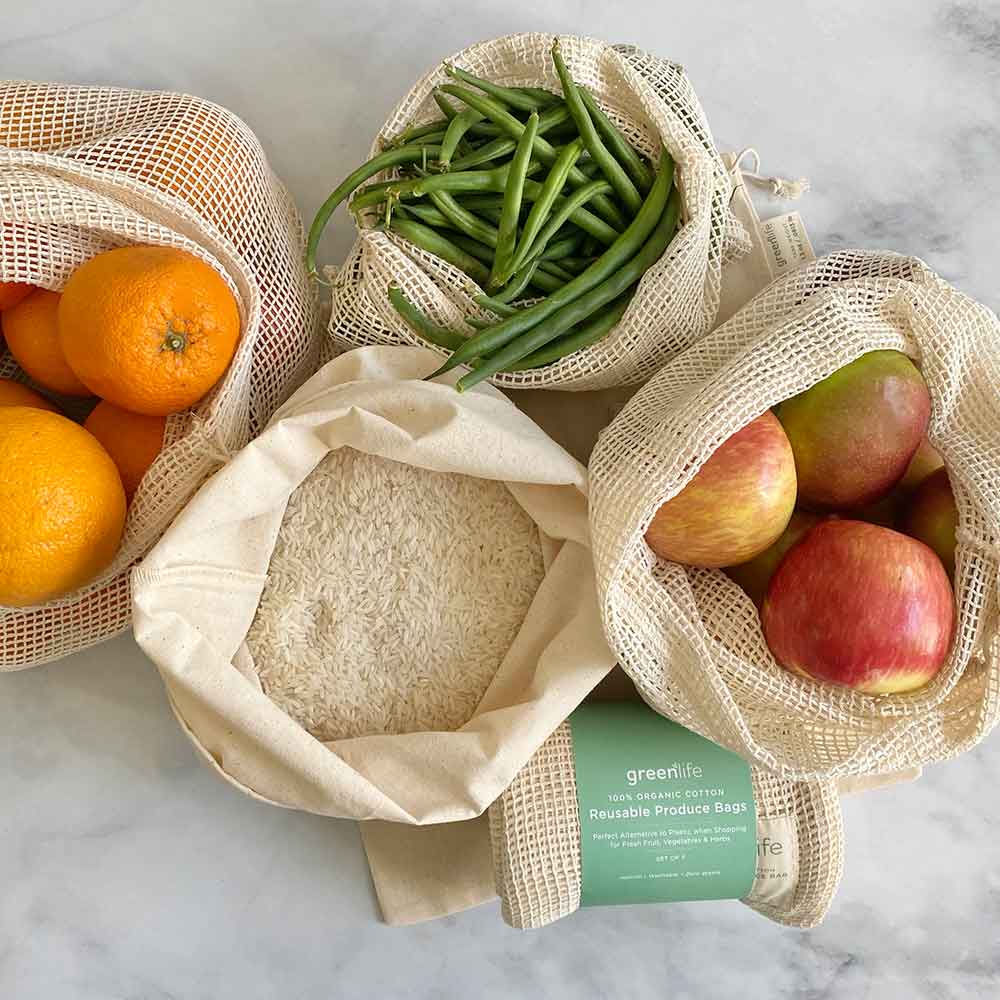 zero waste products reusable produce bags