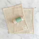 organic cotton produce bags large set of 2