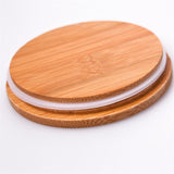 Glass Storage Jars with Bamboo Lid
