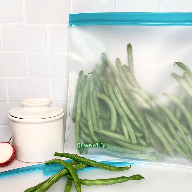 Reusable Food Storage Bags Ziplock Reusable Leakproof Freezer Bags Gallon  Bags For Fruits Vegetables Food Storage Containers - AliExpress