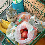 shopping bags that fold into a pouch