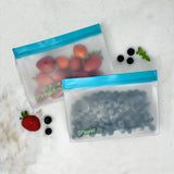reusable stand up food storage bags